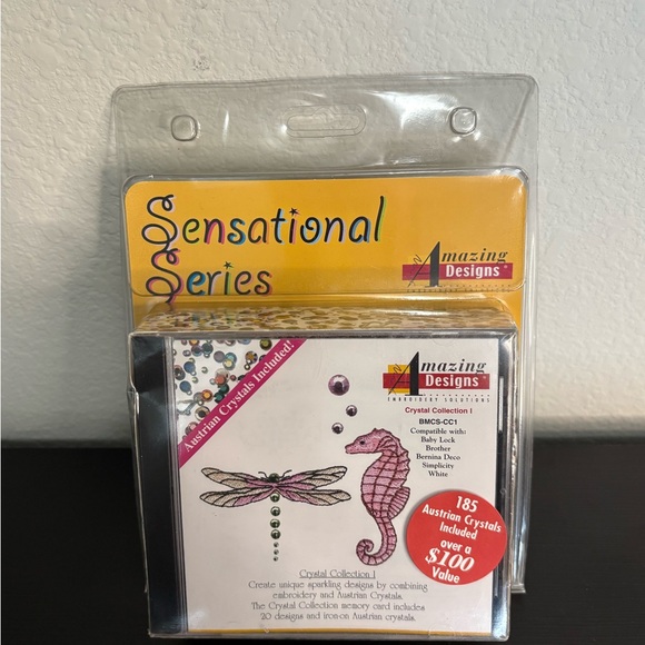 Other - Amazing Designs Sensational Series Crystal Collection with 185 Austrian crystals
